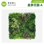 【草皮達人】皇家花園 超大片裝 仿真植物牆(仿真植生牆 人造植栽牆 人工綠籬 網美牆 室內綠化)