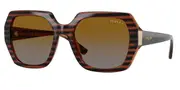 Vogue Eyewear VO5612SB Polarized 2571T5 Men's Sunglasses Brown Size 55