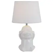 Misaru Table Lamp White | Telbix Lighting