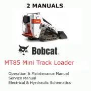 BOBCAT MT85 MINI TRACK LOADER MANUAL OPERATORS SERVICE REPAIR SHOP OWNERS PDF