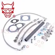 Turbo Oil & Water Install Kit 4G63T Mitsubishi EVO 1-3 Galant VR-4