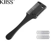 Kiiss-Professional Hairdressers Razor Comb Razor DIY Hair Cutting Thinning Trimmer
