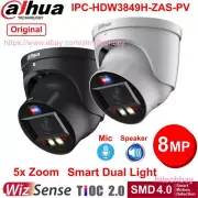 Dahua IPC-HDW3849H-ZAS-PV 8MP 5x Zoom TiOC WizSense IP Camera SMD4.0 2-Way Audio