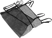 BESPORTBLE Heavy Duty Pool Storage Bag Mesh Organizer for Pool Floats Accessories Quick Dry Easy Clean Versatile Use with Convenient Hanging Hooks