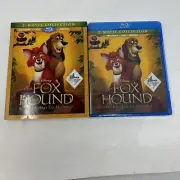 The Fox And The Hound 1 & 2 (Bluray, DVD, Digital) Sealed With Cover Disney Read