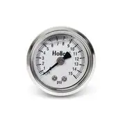 Holley Fuel Pressure Gauge Mechanical - 0-15 PSI, HO26-504