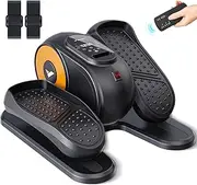 MERACH Under Desk Elliptical, Ellipse Leg Exerciser Electric as Seen on TV for Seniors with Remote Control & 12 Adjustable Speeds, Quiet Portable Seated Pedal Exerciser Machine for Home