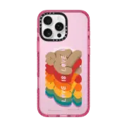 iPhone 16 Pro Max Impact Case MagSafe Compatible LOVE IS LOVE