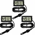 LCD Digital Thermometer Hygrometer Aquarium Humidity Meter Gauge Fahrenheit