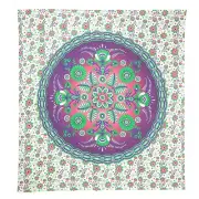 Floral Bohemian Bedspread Tapestry Hippy Indian Wall Hanging Wall Art Home Décor