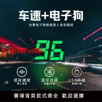 在飛比找樂天市場購物網優惠-藍牙電子狗汽車HUD抬頭顯示器GPS北斗測速