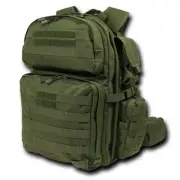 Olive Green Tactical T-Rex Assault Pack Day Bag Military Army Hiking Backpack