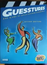 Vintage 2003 Guesstures Game of Split Second Charades Second Edition
