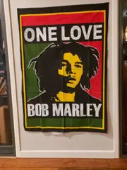 Bob Marley One Love Hippie Wall Hanging Tapestry for Decor Jamaican Rasta