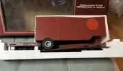 G gage PRR Flat Car With Closed Trailer (Pennsylvania)