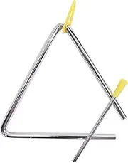 Musical Triangle Steel School Children Percussion Instrument with Beater - by TRIXES