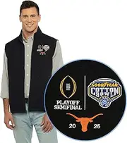 Vantage Apparel Men's Texas Longhorns Cotton Bowl Vest