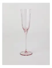 [Heritage] Isabel Champagne Glass Set of 4 in Blush