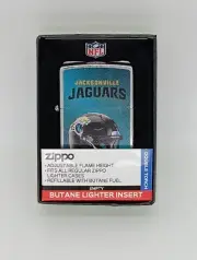 Zippo NFL Jacksonville Jaguars 48432 "Double Torch" refillable Butane Lighter