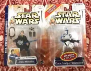 NEW STAR WARS CLONE WARS ANAKIN SKYWALKER & CLONE TROOPER LIEUTENANT VALUE PACK