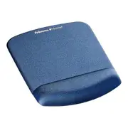 Fellowes 9287301 PlushTouch Wrist Rest Mouse Pad - Blue [9287301]