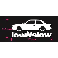 在飛比找蝦皮購物優惠-【豆豆彩藝】B26-BMW E30 Low N Slow 簍