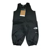 The North Face NEW Baby Antora 3-6 Month Black Rain/Wind Bib Overalls