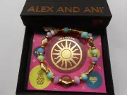 Alex and Ani Islander Wrap Bracelet Rafaelian Gold