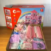Cute Stone VC6024 ASTM F963-CPSC Dream House DIY Dollhouse Ages 3+ 43*33*14cm