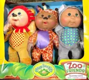Cabbage Patch Kids 3 Pack - 9" Dolls, Zoo Friends
