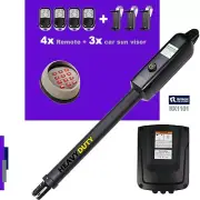 RITROX RX1101 Heavy Duty Single Swing Gate Opener/Motor 500kg 4x Remote Keypad