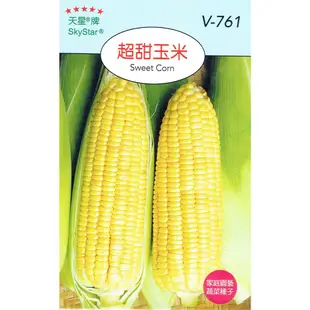 尋花趣 超甜玉米(Sweet Corn)【蔬果種子】天星牌 小包裝種子