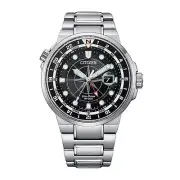 CITIZEN Men's Black Dial Eco-Drive Watch BJ7140-53E