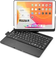 Arzoe iPad Case with Keyboard 10.2" 10.5", Shockproof 360° Rotatable Case Touchpad Backlight & Pencil Holder for iPad 9th/8th/7th 10.2 inch & iPad Air 3rd Gen/iPad Pro 10.5 inch