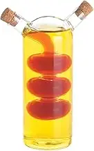 Fox Run 7053 Oil and Vinegar Bottle, Glass, Bubbles