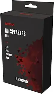 Sena - SC-A0325 High Definition Speakers, Improved Bass and Clarity | Fits 20S EVO and 30K | Upgraded (Black, One Size)