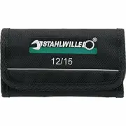 Stahlwille 1215 PC Double Open Ended Spanner Set, Silver, Small