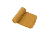 Little Unicorn: Single Cotton Muslin Swaddle - Mustard