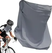 HOFFTI Sun Protection Face Cover - Ice Silk Face Cover - UV Face Breathable Cover, UPF 50+ Sun Protection Neck Shield for Women