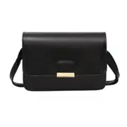 Women's Fashion Pu Leather Simple Solid Handbag Small Shoulder Bags Crossbody Bags for Girls Messenger Bags