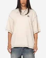[ADIDAS] Adidas Essentials T-shirt Wonder White - Size L L Wonder White