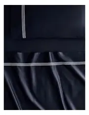 [Sheridan] Palais Lux Flat Sheet in Midnight