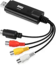 VHS to Digital Converter - August VGB100 – Transfer VHS Tapes into Digital Copie