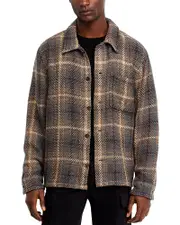 Madewell Boxy Twill Button Front Shirt Jacket