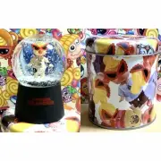 His Mini Snow Globe With Can Padlock Doll Interior