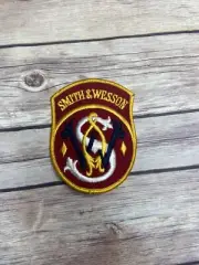 Smith & Wesson Vintage Patch Classic Design New Gun Embroidered for jacket/shirt