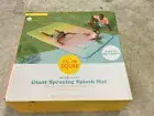 Sun Squad Giant Spraying Splash Mat inflatable 9 FT 2 IN slip n slide