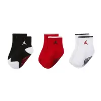 在飛比找momo購物網優惠-【NIKE 耐吉】襪子 Jordan 童襪 黑 紅 白 幼童