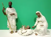LENOX OH HOLY NIGHT HOLY FAMILY African American Classic Nativity set NEW in BOX