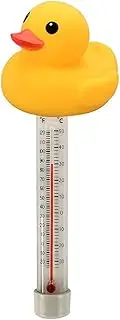 Outret Duck Pool Thermometer - Digital Pool Temp Floater with String, Shatter-Resistant Bath Thermometer for Tub